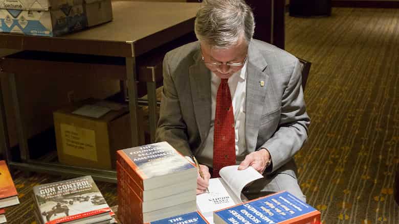 Stephen Halbrook at the NRA Foundation's Annual National Firearms Law Seminar
