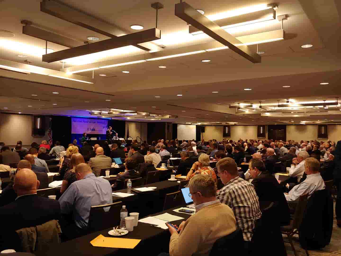 Thompson & Room W at the NRA Foundation's Annual National Firearms Law Seminar